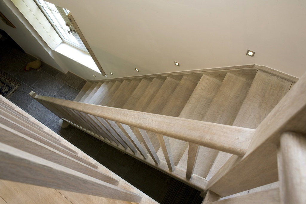Cottage/Oak Staircase in country style