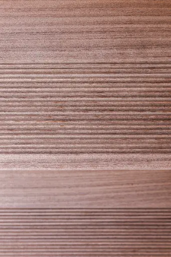 Buitentrap in Onbehandeld Hout