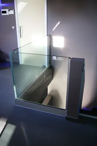 Houten Trap met Ledverlichting