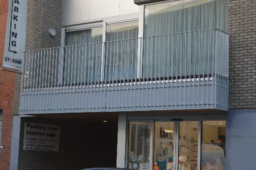 Metalen Balkonhekwerk met Spijlen