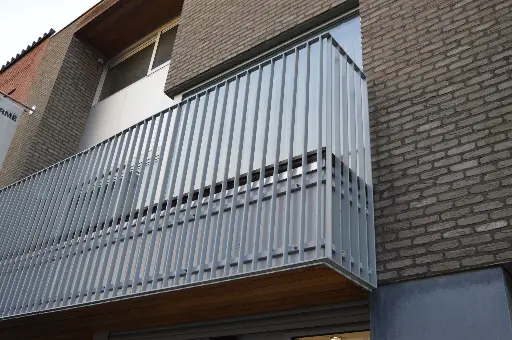 Metalen Balkonhekwerk met Spijlen