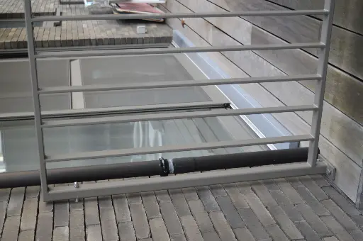 Balkonhekwerk in Cortenstaal