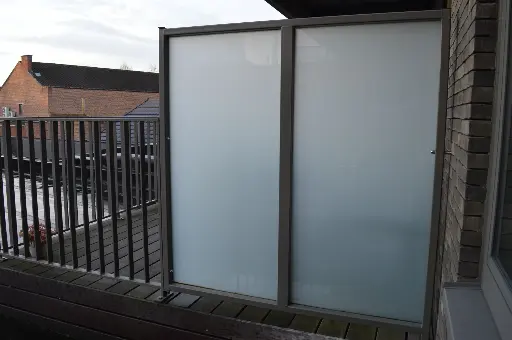 Balkonhekwerk in Cortenstaal