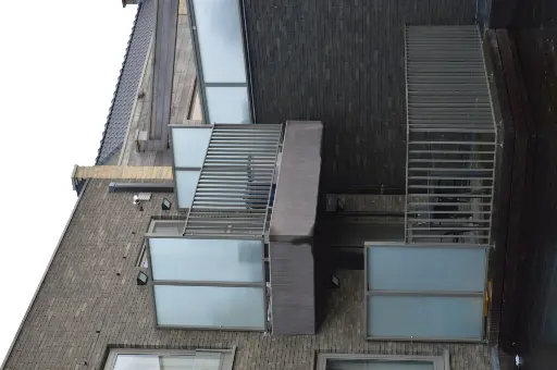 Balkonhekwerk in Cortenstaal
