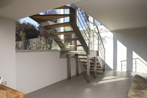 Design Trap met Stalen Trapbomen