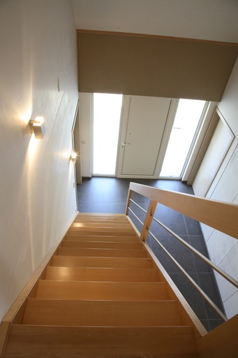 Straight Contemporary Staircase