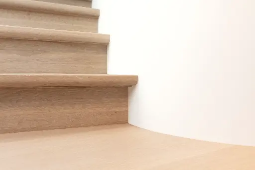 Houten Trap in Warme Eik