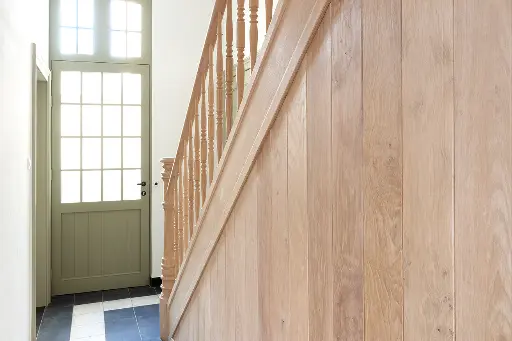 Klassieke Eiken Trap met Balustrade