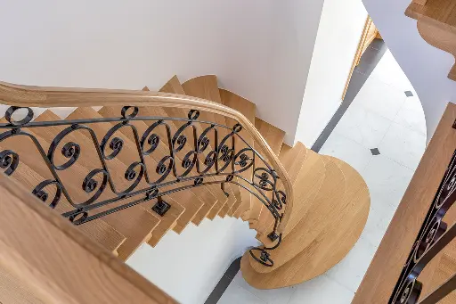 Ambachtelijke Trap Smeedwerk