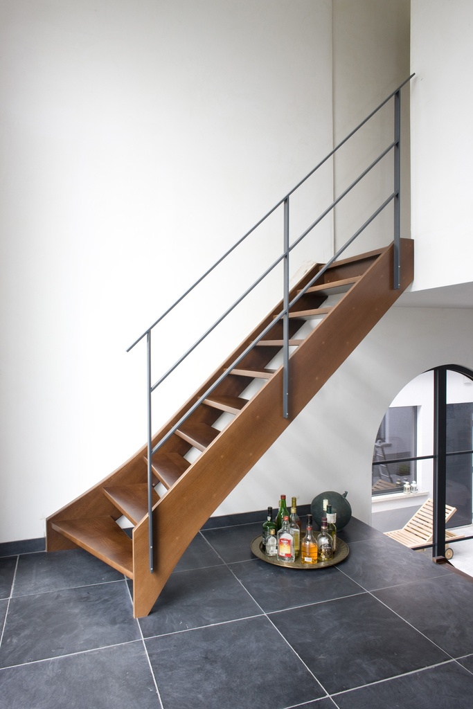 Escalier droit ouvert standard(56)