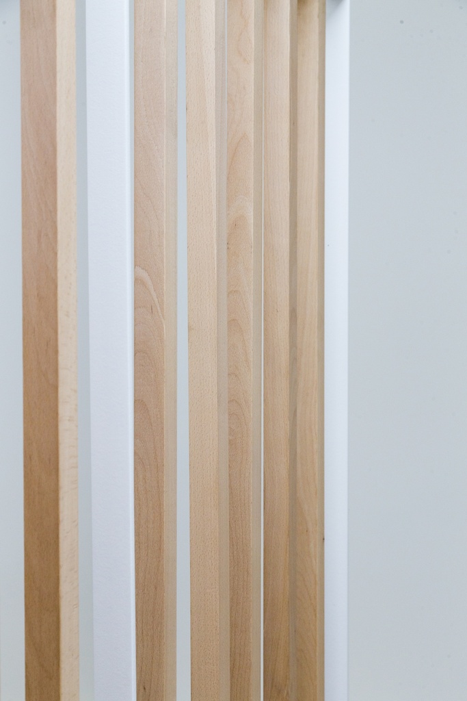 Metaaltrap met platte trapbomen in driekwartdraai uitvoering (79)