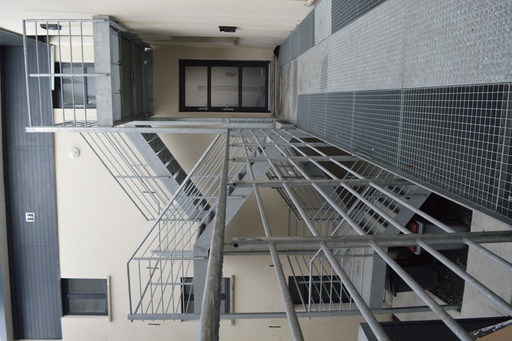 Vluchttrap met Traanplaattreden