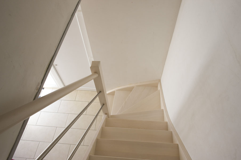 Escalier quart tournant standard ouvert