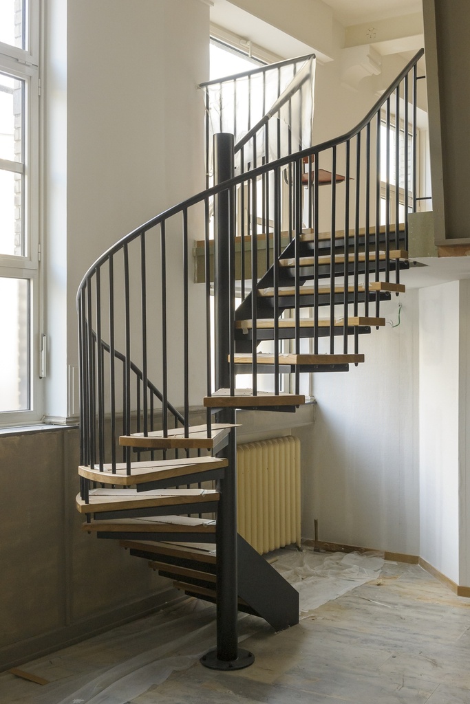 Spiltrap met de combinatie trapboom en spil (74)