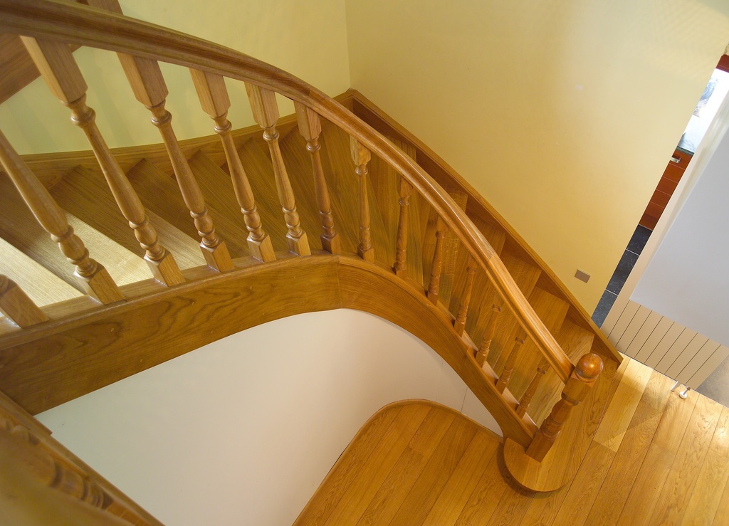 Klassieke trap met wrongstuk (123)