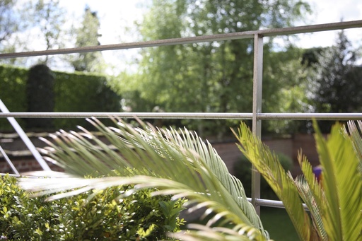 Gegalvaniseerde Trap met Inox Balustrade