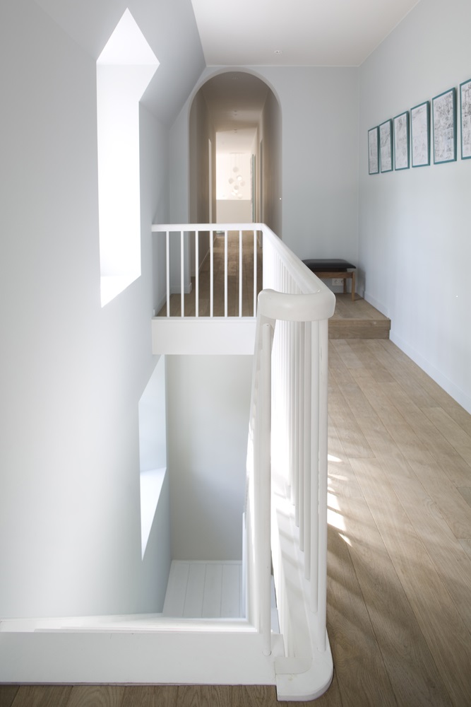 balustrade met ronde balusters