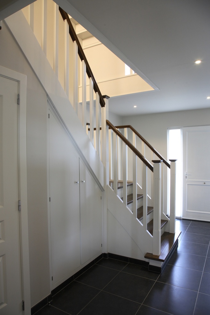 Cottage wooden staircase (Rural)