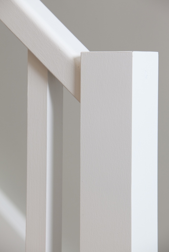 Cottage trap met eiken treden