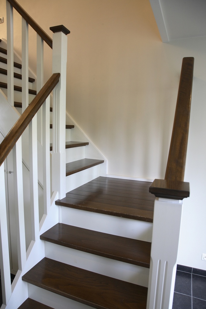 Cottage wooden staircase (Rural)