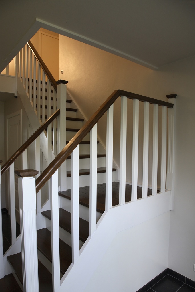 Cottage wooden staircase (Rural)