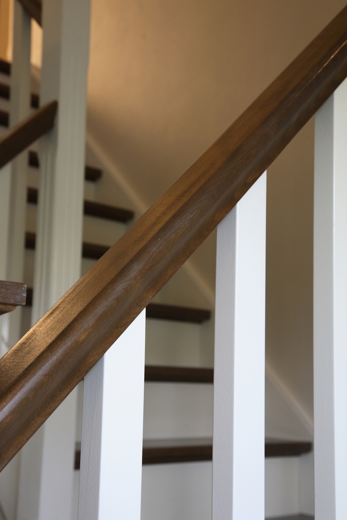 Cottage wooden staircase (Rural)