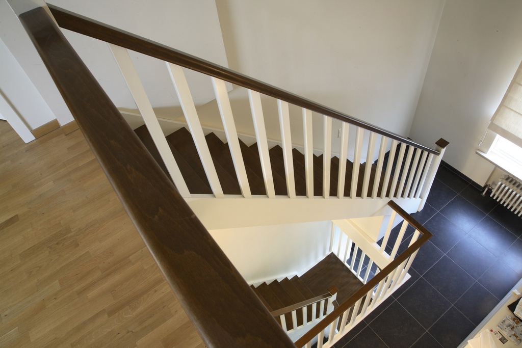 Cottage wooden staircase (Rural)