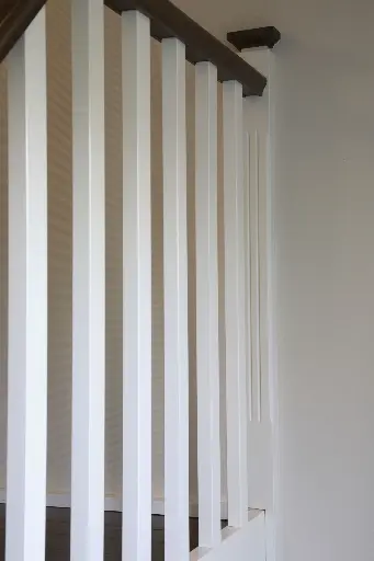 Witte Trap met Kwartdraai