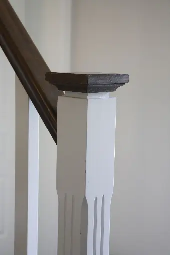 Witte Trap met Kwartdraai