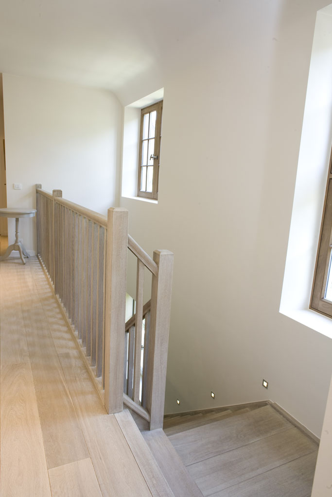 Cottage/Oak Staircase in country style
