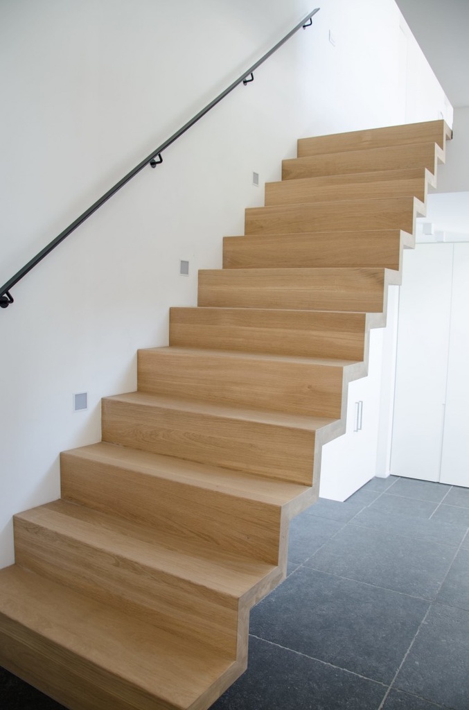 [2022] Escalier de bloc autoportant (escalier L)