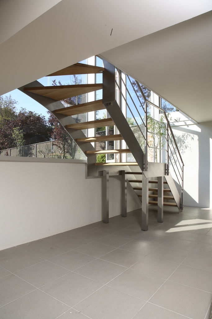 Design Trap met Stalen Trapbomen