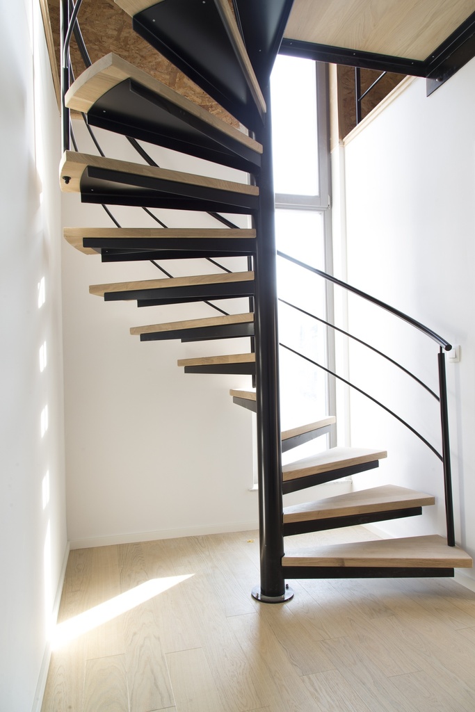 Escalier en Colimaçon sans Limon Extérieur