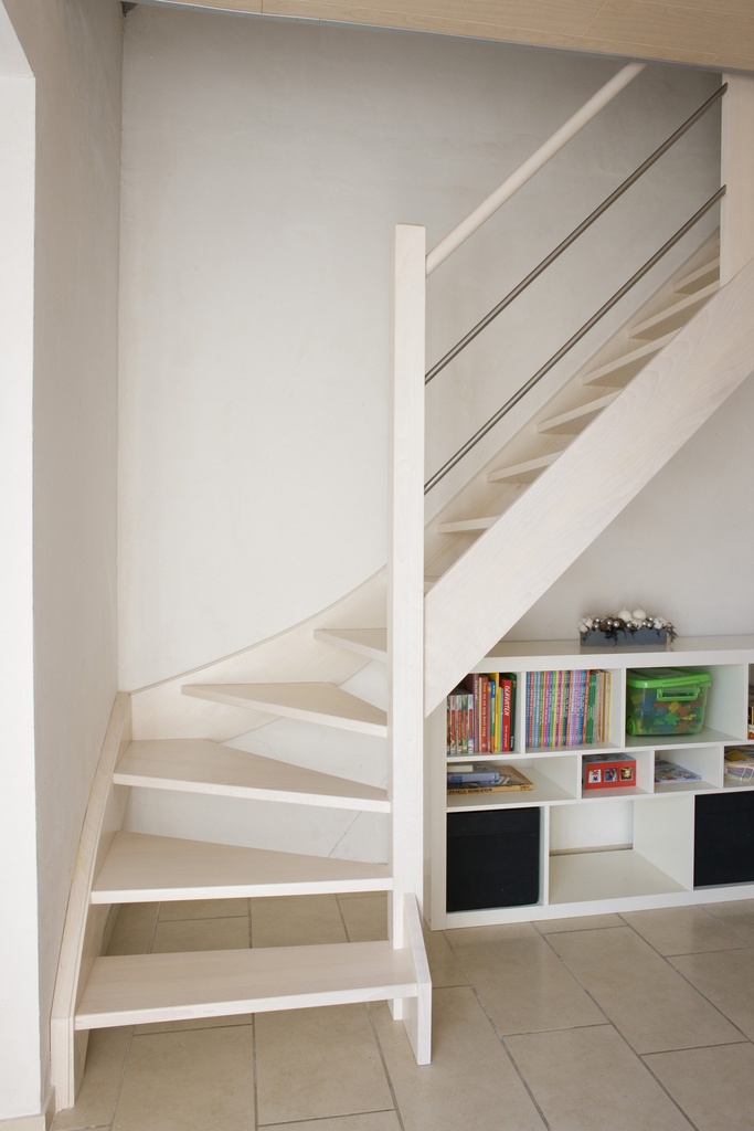 Escalier Quart Tournant Ouvert Standard