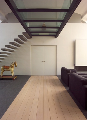 [1128] Passerelle met metaal en glas (128)