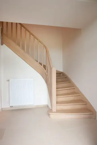 Houten standaard trap met wro (3002)