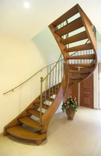 Houten trap (
