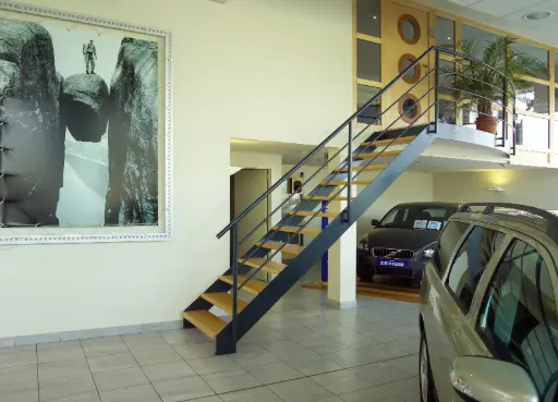 Open rechte trap (3044)